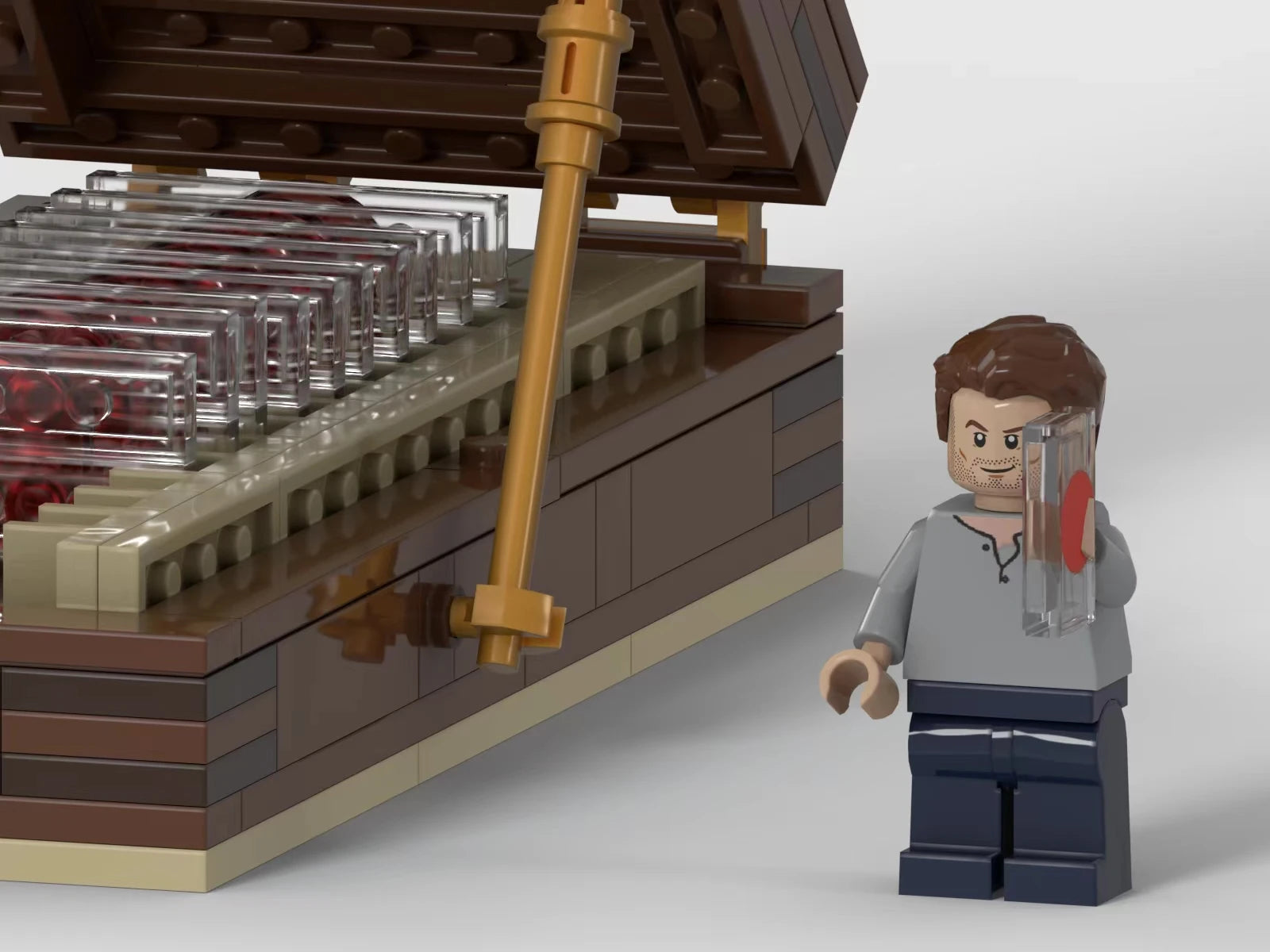 Blood Sample Trophy Box Building Set